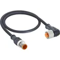 Lutronic 1162 Sensor-/Aktor-Anschlussleitung M12 Stecker, gerade, Buchse, gewink (1162)