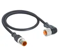 Lutronic Steckdose Lutronic 1162 Sensor-/Aktor-Anschlussleitung M12 Stecker, gerade, Buch, 1210 1206 04 L2 301 5m