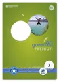 Heft LIN7 - A4, 16 Blatt, 90 g/qm, kariert, 2 St.
