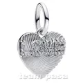 PANDORA 793604C01 gravierbarer Herz Charm Anhänger Silber Schmuck