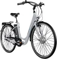 AGON E-Bike Cityrad Aurora, 3 Gang, Nabenschaltung, Frontmotor, 374 Wh, Pedelec, Elektrofahrrad für Damen u. Herren