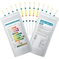 25x 11in1 Gesundheitstest Urin mit 11 Indikatoren - Selbsttest für Zuhause & Professionell – Analyse Teststreifen – Glucose, Ketone, Protein, Nitrit u.v.m. – mit Interferenzkontrolle