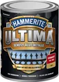 Hammerite Metallschutzlack Ultima Matt, Hochwertiger Schutzlack für alle Metalle im Außenbereich, Rubinrot, RAL 3003, 750 ml