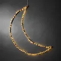 BUTLERS LED-Leuchte Mond 80-flammig 48cm Eisen MOON | stimmungsvolle Lichterkette | festliche Innenbeleuchtung | Deko für Schlafzimmer & Wohnzimmer