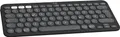 Logitech Pebble Keys 2 K380s - Tastatur - kabellos - Bluetooth LE - QWERTY - GB - Tonal Graphite (920-011843)