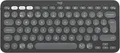Logitech Pebble Keys 2 K380s Tastatur kabellos Bluetooth LE QWERTY GB Tonal Graphite (920-011843)