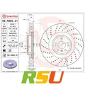 2x Brembo Bremsscheibe PRIME LINE - UV Coated 09.A960.21 Höhe 55 mm