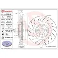 Bremsscheibe Brembo 09.A960.21 Prime Line - Uv Coated für Mercedes Benz