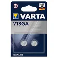 Varta Electronics V 13 GA 2er Blister Knopfzelle LR 44