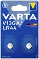 Varta Knopfzelle LR 44 1.5 V 2 St. 155 mAh Alkali-Mangan ALKALINE Spec. V13GA/LR44 Bli2