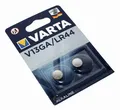 2er Pack Varta V13GA  / LR44 Alkaline Knopfzelle Batterie | AG13 1166A 208-904 K