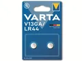 VARTA Knopfzelle Alkaline, LR44,  1.5V V13GA,  1.5V, 2 Stück