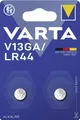 Varta Batterien V 13 GA Electronics 2er Pack Knopfzellen 1,5 Volt