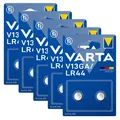 5x 2er Blister V13GA VARTA Knopfzelle Batterie LR44 AG13 13GA V76PX SR44 V 13 GA
