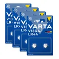 4x 2er Blister V13GA VARTA Knopfzelle Batterie LR44 AG13 13GA V76PX SR44 V 13 GA