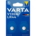 VARTA Knopfzellen V13GA/LR44 Alkali-Mangan 1,5 V, 2 St.