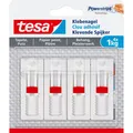 tesa Klebenagel für Tapete & Putz, 1kg Halteleistung, höhenverstellbar, spurlos ablösbar (77774-00009-00)