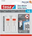 Tesa 77774, Drinnen, Hilfshaken, Rot, Weiß, Klebestreifen, 1 kg, Putz