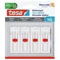 TESA 77774-00009-01 Wandhalterung Drinnen Bildhaken Rot, Weiß 4 Stück(e)