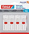 tesa Verstellbarer Klebenagel Tapeten Putz 1 kg Höhenverstellbarer 4 Stück