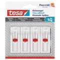 tesa Powerstrips Klebenägel für max. 1,0 kg, 2,4 x 6,4 cm, 4 St.