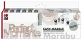 Marabu Marmorierfarbe "easy marble" Set PASTELL Inhalt: 6 x 15 ml
