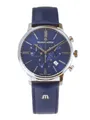MAURICE LACROIX Chronograph Herren Uhr 40 Ø mm Eliros EL1098-SS001-410-4 Eliros, Chronograph