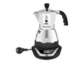Bialetti Moka Timer - programmierbarer Espressokocher - schwarz - für 3 Tassen