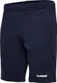 hummel Damen Shorts HMLGO Cotton Bermuda Woman, Marine, M, 203532-7026