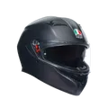 K3 E2206, Integralhelm - Matt Black - 59 - 60 cm