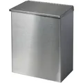 TEMCA GmbH & Co. KG. racon® Abfalleimer X trash, ca. 7 Liter, Abfallbehälter aus gebürstetem Edelstahl, H 280 mm, B 235 mm, T 110 mm 123 878