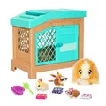 LLP Little Live Pets – Mama Surprise | Interaktives Mama-Meerschweinchen mit Stall und 3 Überraschungsbabys. Über 20 Geräusche und Reaktionen, Spielmuster wiederholbar, 5 Jahre / 60 Monate#