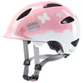 uvex OYO Style - Leichter Fahrradhelm für Kinder - individuelle Größenanpassung Mustern - Butterfly pink - 50-54 cm