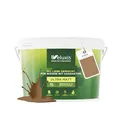 Veluxis Wandfarbe Braun Beige Gold Matt Innenfarbe – Deckkraft Klasse 1, VOC-frei, Ohne Grundierung, Tropfarm – Wohnzimmer & Schlafzimmer – 5L (Certain Cinnamon)