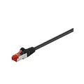Goobay 68700 CAT 6 Patchkabel, S/FTP (PiMF), Schwarz