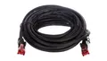 S/FTP-Patchkabel (PiMF) Kat.6 LSZH schwarz 5m 68700 Netzwerkkabel LAN Ethernet