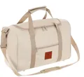 Granori Damen Handgepäck Reisetasche 40x30x25 cm ET2 – Leichte Flugzeug Kabinengepäck Tasche mit Tragegurt in beige