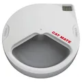 Cat Mate Futterautomat mit digitalem Timer für Katzen weiß Kunststoff