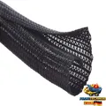 Kabelschutz Selbstschließend 25mm 7,7m Schwarz Kabelbündel K