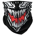 BlackNugget Venom Ghost Ninja Karneval Fasching gesichtsmaske gesichtsschal bandana sturmhaube funktionshaube gesichtshaube stirnhaube kopfbedeckung halsbedeckung stirntuch stirnband bekleidung
