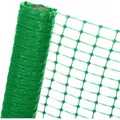 Haga - Absperrzaun 1,2m X 25m Bauzaun Schutznetz Zaun Baustellenzaun 120g/m2 In Grün