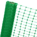 Absperrzaun Bauzaun Schutznetz Zaun Baustellenzaun HaGa® 1,2m x 25m 120g/m² grün