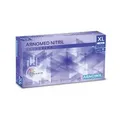 ARNOMED Nitril Ocean Blue Einmalhandschuhe, puderfrei, blau 381-XL , 1 Packung = 100 Stück, Größe XL