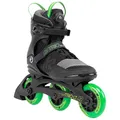 K2 Skates Unisex Inline Skates Trio LT 100, Black - Green, 30G0301.1.1.110