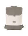 LARKSON Rucksack Damen Creme Grau - Nina - Damen Rucksack mit 16 Zoll Laptopfach für Uni, Arbeit & Reise - Backpack Tagesrucksack Mittelgroß - Wasserabweisend