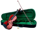 Classic Cantabile Violine VP-100 Violinenset in Größe 4/4, Komplettset, Einsteiger/Schülerinstrument, inkl. Etui, Bogen und Kolofonium