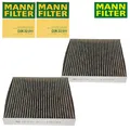 2x MANN FILTER CUK 22 011 FILTERINNENRAUMLUFT FÜR RENAULT CLIO DACIA SANDERO