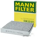 MANN FILTER CUK 22 011 Innenraumfilter Aktivkohle Renault Nissan Dacia Sandero