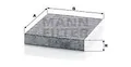 MANN-FILTER CUK 22 011 FILTER, INNENRAUMLUFT FÜR DACIA LADA NISSAN RENAULT
