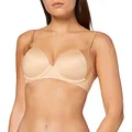 Triumph Damen BH Body Make-up Soft Touch WP EX, mit Bügel, Gepolstert, Verstellbare Träger, 80E, Neutral Beige